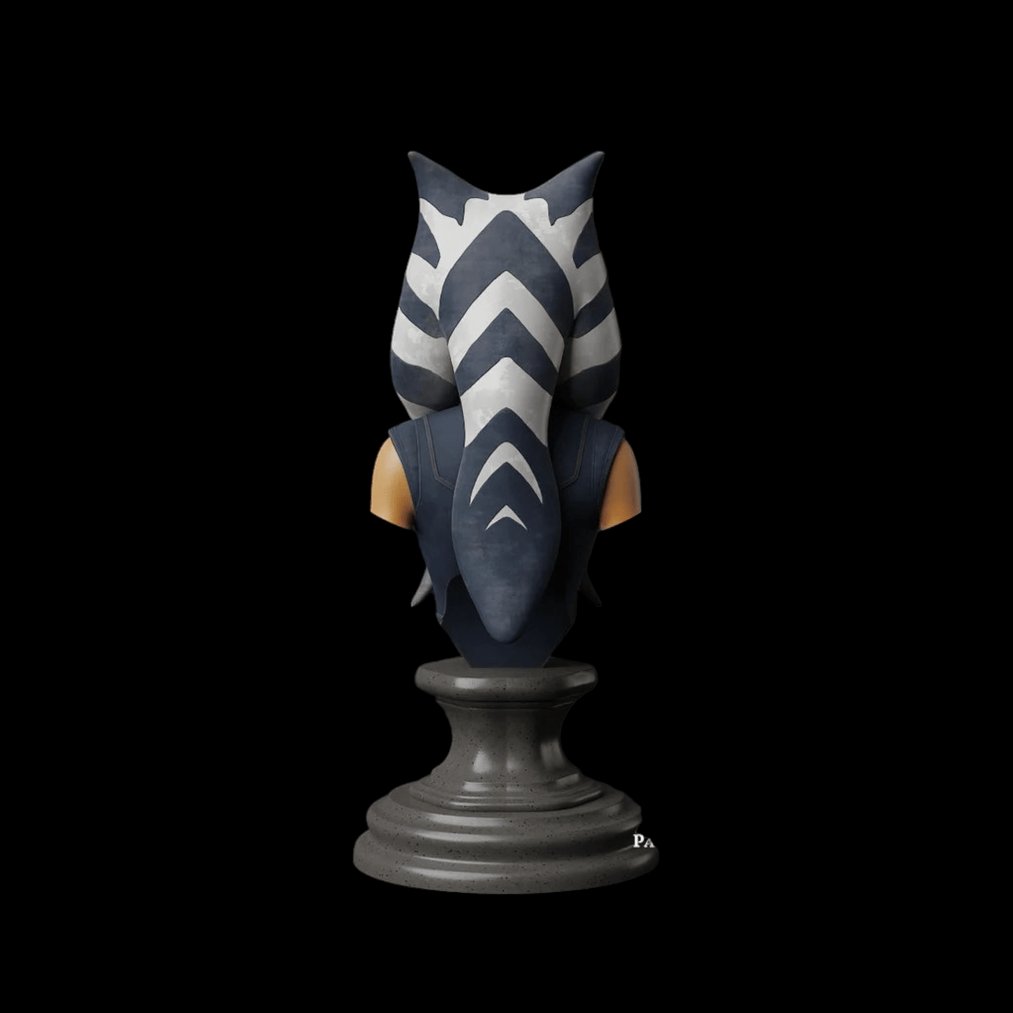 Ahsoka Tano Bust - Assembled DIY