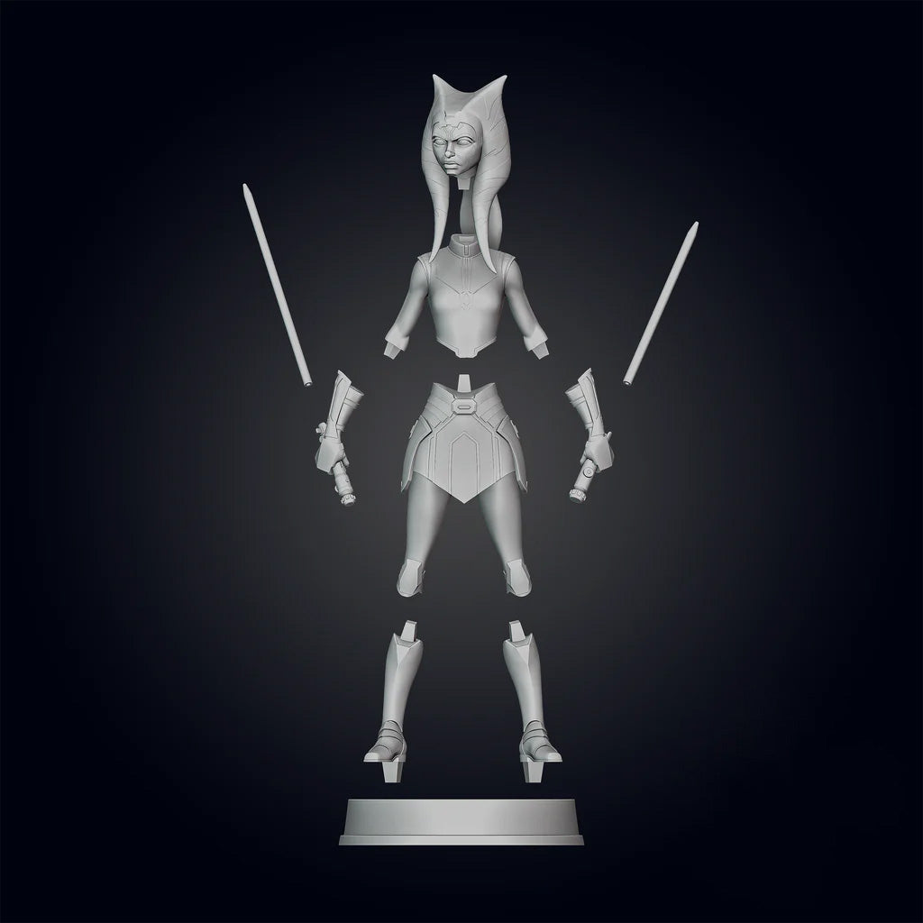 Ahsoka Tano Figurine - Printed DIY