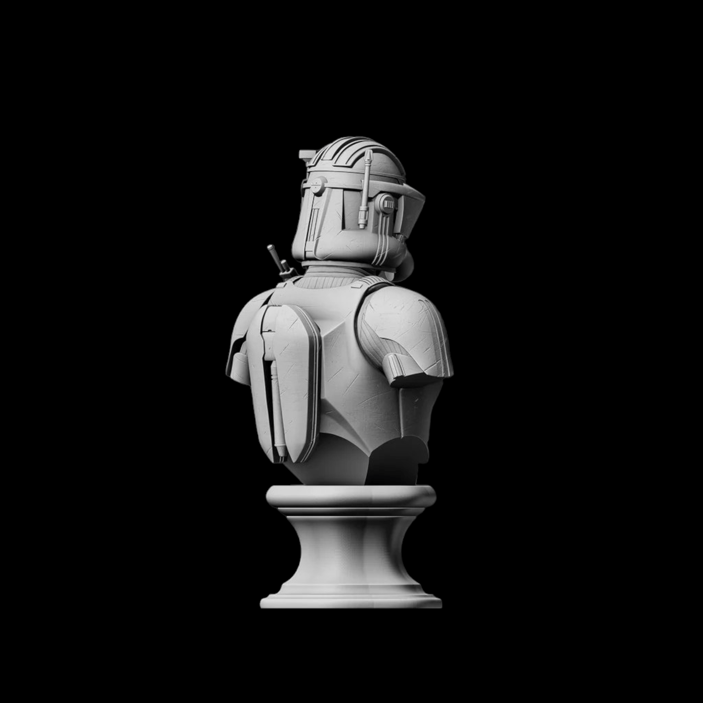 Commander Cody Bust - Printed DIY