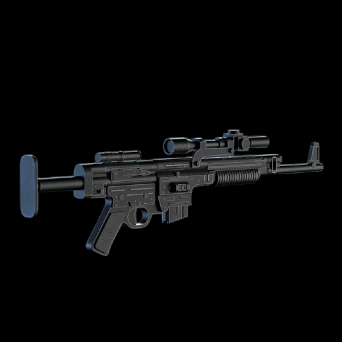 Rebel Assault Rifle A280 Rebel Blaster - Printed DIY – ES Sabers