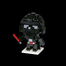 Load image into Gallery viewer, Darth Vader - MOC Micro Blocks
