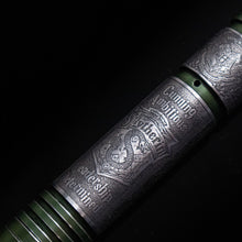 Load image into Gallery viewer, Flakka - Etched Harry Potter - Slytherin (Empty Hilt)
