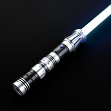Load image into Gallery viewer, Jedi Youngling Neopixel Lightsaber Silver
