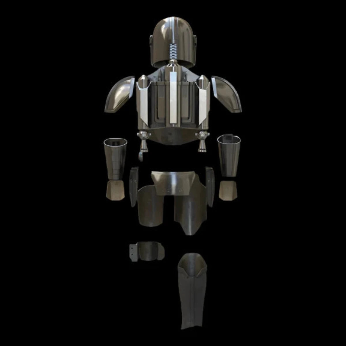 Pure Beskar Mandalorian Beskar Armour - Printed DIY – ES Sabers