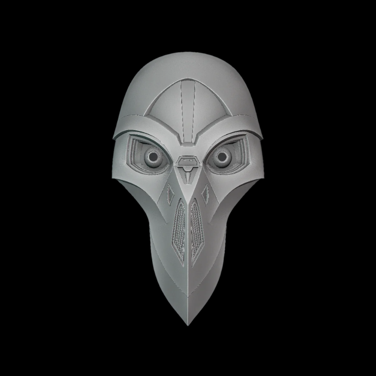 Inquistor Mask Tales Of The Jedi Inquisitor Mask - Printed DIY – ES Sabers