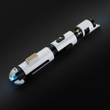 Load image into Gallery viewer, IPO - Neopixel Lightsaber - Thin Neck - White Hilt 3
