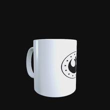 Load and play video in Gallery viewer, The New Republic logo on a white ceramic mug
