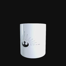 Load and play video in Gallery viewer, New Republic Era logo on a white ceramic mug
