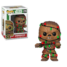 Load image into Gallery viewer, POP! Bobble: Star Wars: Holiday Chewbacca w/ Lights
