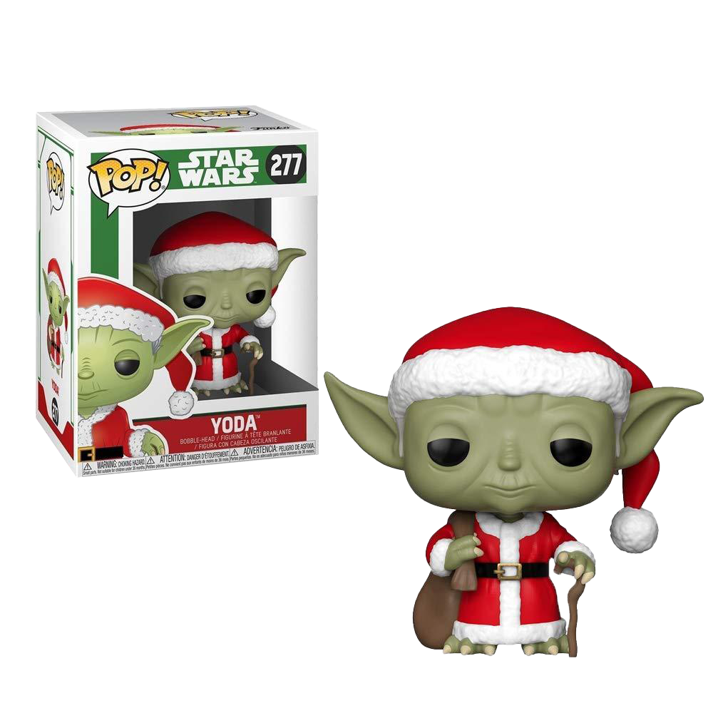 POP! Bobble: Star Wars: Holiday Santa Yoda