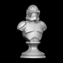 Load image into Gallery viewer, Clone Trooper Bust - Printed DIY
