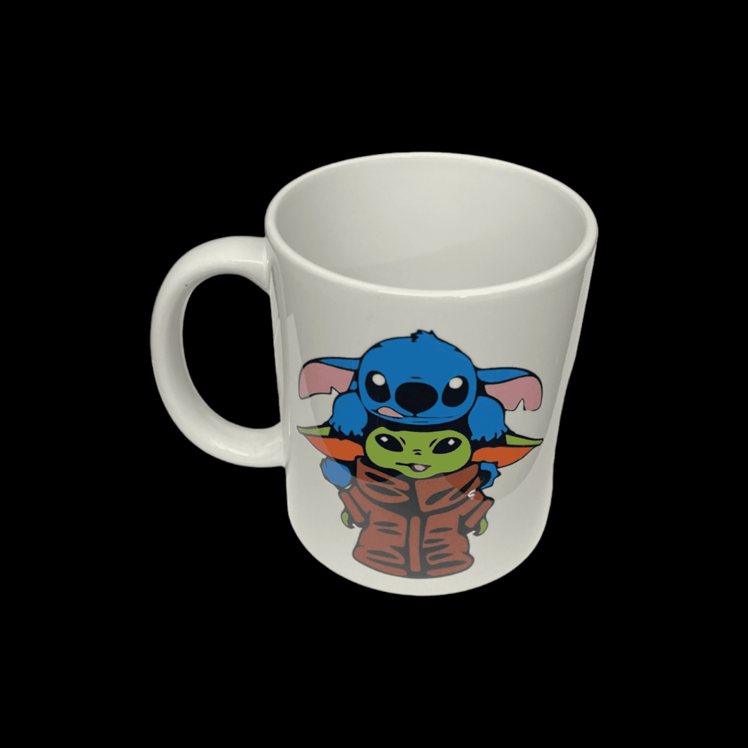 Grogu & Stitch Star Wars Mug