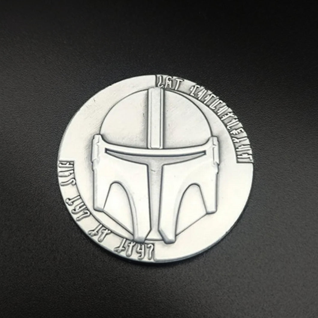 Collectors Coin - Mandalorian Helmet